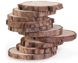 Coasters de madeira natural