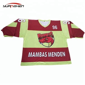 Factory price cheap custom sublimation ice hockey jersey custom printed - Product Image 2