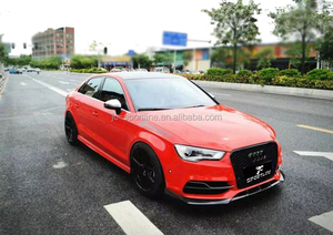 S3 fibra de carbono Chin Spoiler delantero Lip encajen para Aud <span class=keywords><strong>i</strong></span> S3 2015 Sedan puertas 2014 hasta - Product Image 6