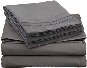 ผ้าลินินผ้าฝ้าย100% และผ้าฝ้าย50% และผ้าปูที่นอนโพลีเอสเตอร์50% แบบเรียบ/ผ้าต่วน/ผ้าต่วน/ผ้าแจ็คการ์ดสำหรับโรงแรม - Product Image 2