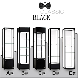 Nội thất gia đình thanh lịch rượu Whisky & Tủ trưng bày rượu vang với đèn LED chiếu sáng để sử dụng phòng khách - Product Image 5