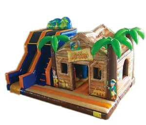 Giá Rẻ Combo Inflatable Pirate Castle Bouncer Slide