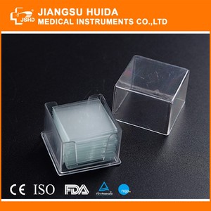 Venta caliente cubierta Microscopio HUIDA Super blanco vidrio fabricación - Product Image 4