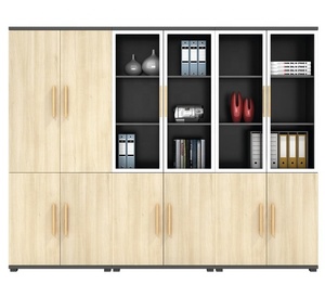 Archivador colorido de panel de madera de diseño moderno HOGO G02 Garantía de 3 años Uso comercial y doméstico - Product Image 2