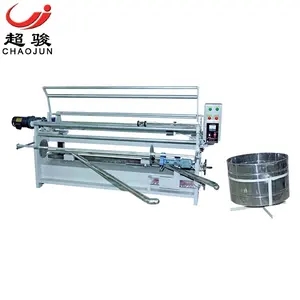 CJ-170BD automatic edges align bias cutting fabric winding rolling machine