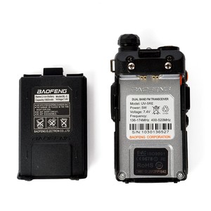 Pofung UV-5RE 128ch băng tần kép UHF + VHF cầm tay/di động hai cách phát thanh Baofeng uv5re Walkie Talkie 5km - Product Image 4