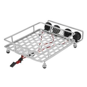 1/10 RC4WD D90 Car RC OFF-ROAD BRUSH bagaglio vassoio bianco Crazy Led Light Bar - Product Image 5