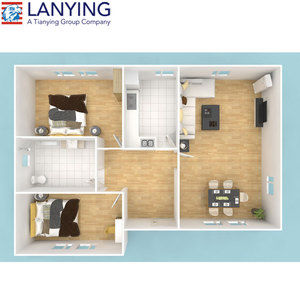 Pequeño inteligente casa prefabricada portátil para cafetería/quiosco tiendas cabina - Product Image 5