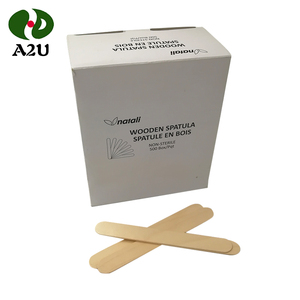 Espátula de madera de <span class=keywords><strong>abedul</strong></span> desechable para maquillaje, utensilios de cocina, pinzas de soporte - Product Image 3