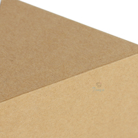 Cajas de Embalaje Triangulares de Cartón Kraft con Ventana para Hongos