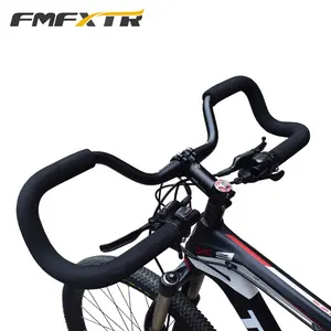 FMFXTR पहाड़ बाइक के हैंडल एल्यूमीनियम मिश्र धातु 31.8/25.4 बर मोड़ एल्यूमीनियम साइकिल समायोज्य लंबी दूरी बाकी