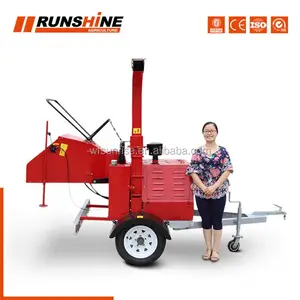 Produsen kompetitif Mulcher Hutan Besar Mesin Chipper Kayu Untuk Dijual