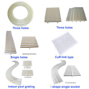 Di alta classe wiath formato di plastica in pvc di nuoto piscina di <span class=keywords><strong>overflow</strong></span> grata - Product Image 1