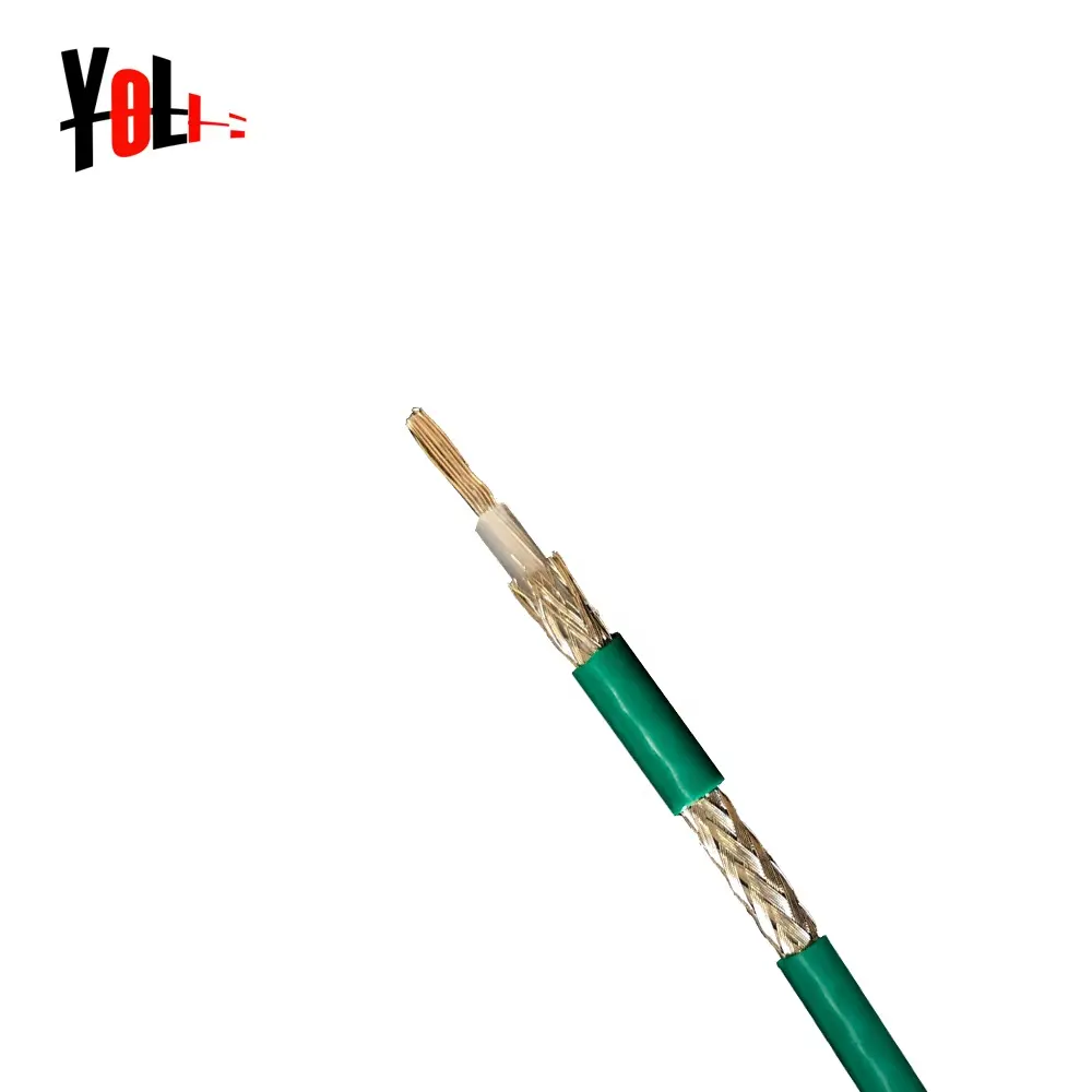 Electric Green 3.8mm Shielded Boundary Perimeter Cable For Gardena Robot Lawn Mower cable Wire