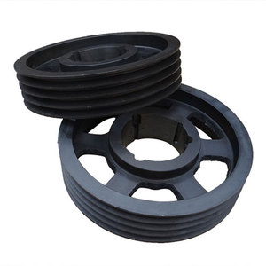 <span class=keywords><strong>Poulie</strong></span> de courroie trapézoïdale standard européenne SPA SPB SPC SPZ pour moyeux coniques - Fonte/acier GG25, OEM disponible - Product Image 5