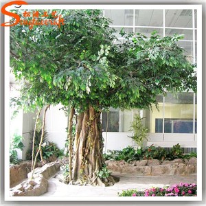 Directo de fábrica artificiales de árboles banyan decorativo árboles de plástico - Product Image 6
