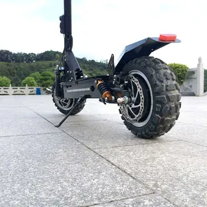 2018 New arrival 3200W 11inch 2 seat electric scooter with fat off road tire for Adults