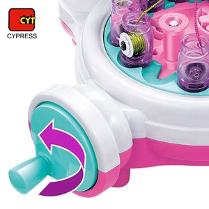 Ensemble <span class=keywords><strong>de</strong></span> beauté pour filles, <span class=keywords><strong>jeux</strong></span> <span class=keywords><strong>de</strong></span> <span class=keywords><strong>maquillage</strong></span> <span class=keywords><strong>et</strong></span> <span class=keywords><strong>de</strong></span> déguisement, machine à faire des cordes DIY, jouet en corde arc-en-ciel - Product Image 4