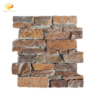 Giá rẻ gỉ quartzit xi măng văn hóa đá Hội Đồng Quản Trị cho bên ngoài bức tường Ốp - Product Image 1