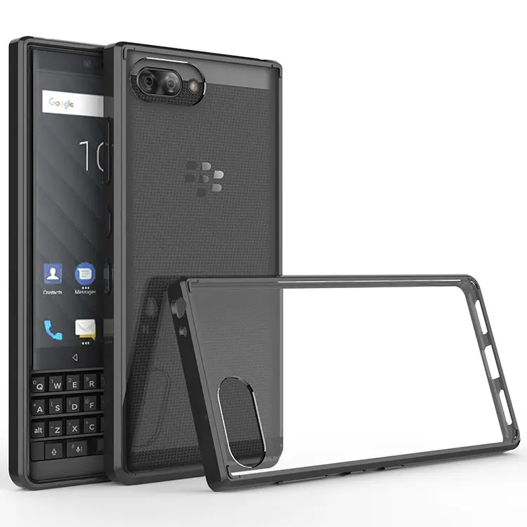 Rugged TPU PC Phone Cover Case For BlackBerry KEY2
