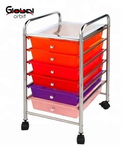 5 tiroir Maison Bureau Meuble De Rangement Chariot Avec Roue - Product Image 5