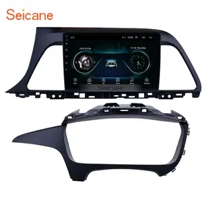 2 Din 9 Inch Android 11.0 Autoradio Stereo Head Unit Gps Navigatie Ondersteuning Wifi Voor Hyundai Sonate 2015 2016 2017