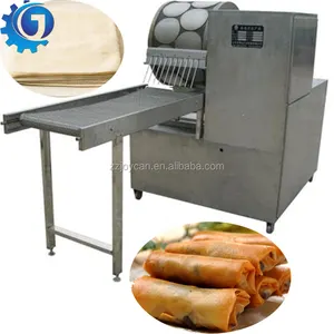 Máquina de roti de crepe tortilla capati para rolo de mola de gancho assistton