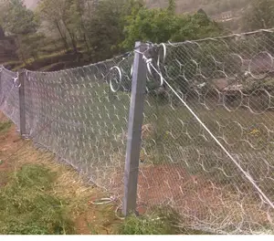durable & flexible landslides protective mesh/landslides fence