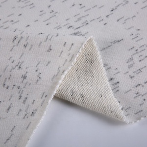 Stock personnalisé boucle éponge molleton extensible polyester <span class=keywords><strong>coton</strong></span> <span class=keywords><strong>tissu</strong></span> de mélange de rayonne - Product Image 3