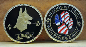 <span class=keywords><strong>K9</strong></span> Hond Munt 16 Jaar Productie Ervaring Op Maat Gouden Munt - Product Image 4