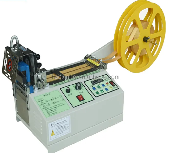 Factory price computerized woven label machine and label die cutting machine