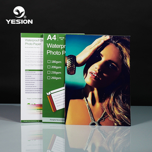 Yesion 115-260gsm A4 ورق صور لامع للطباعة النافثة للحبر