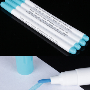 Touchfive — stylo <span class=keywords><strong>marqueur</strong></span> en <span class=keywords><strong>Textile</strong></span> <span class=keywords><strong>blanc</strong></span>, à encre Invisible, effaçable à l'eau, <span class=keywords><strong>pour</strong></span> la fabrication de vêtements - Product Image 4
