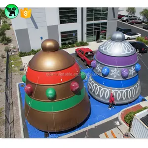 Hot selling holiday event advertising decoration inflatable christmas bell ST84