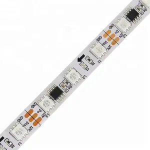 5050 WS 2811 SM 16703 UCS 1903 Pixel DC12 10MM Dapat Disesuaikan Warna Penuh RGB 60 144 Leds Fleksibel LED WS2811 IC Lampu Strip