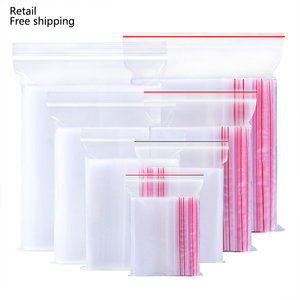 Spedizione Gratuita per Sacchetti Zip Lock LDPE per Alimenti 22*32CM 8.66" X 12.6" Grado Alimentare <span class=keywords><strong>Hoyo</strong></span> Spessore 60 Micron Certificati SGS per Uso Alimentare - Product Image 3