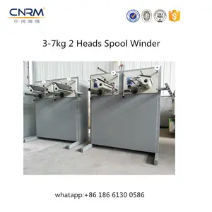 Plasticpolypropylene raffia garen spool winding machine voor verpakking bindtouw