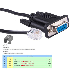 Cáp Điều Khiển Nối Tiếp RJ11 RJ12 6P6C USB RS232 Nữ Nam Đến DB9 Cáp RJ12 Cho Ổ Đĩa Leadshine Giao Tiếp Bước - Product Image 2