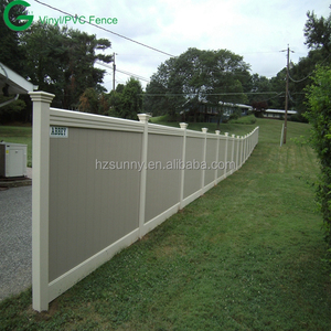 Nhà Vườn <span class=keywords><strong>PVC</strong></span> Hàng Rào Thiết Kế Sự Riêng Tư Hàng Rào Với Lưới - Product Image 5