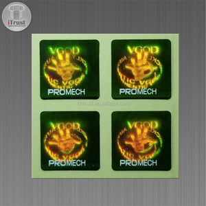 Tùy chỉnh thiết kế mới ba chiều bao bì sáng 3D phản chiếu Sticker photopolymer ba chiều Sticker an ninh ba chiều - Product Image 2