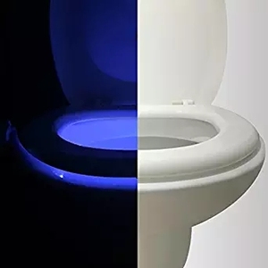 Lumière de nuit <span class=keywords><strong>LED</strong></span> à 8 couleurs <span class=keywords><strong>pour</strong></span> cuvette de <span class=keywords><strong>toilette</strong></span> WC activée par le mouvement, usine chinoise - Product Image 3