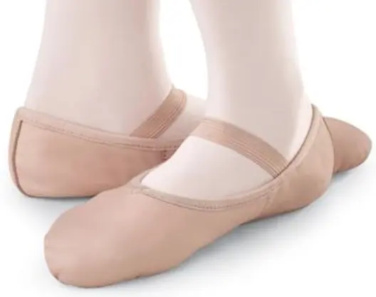 7000039 großhandel Günstige China Fabrik OEM Mädchen Frauen Leder Schwein Haut Kuh Leder Tanz Schuhe Kostenloser Probe Leder Ballett Schuhe