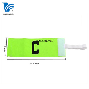 Modified customized elastic soccer captain armband free Lariat clasp <span class=keywords><strong>hook</strong></span> quality nice - Product Image 4