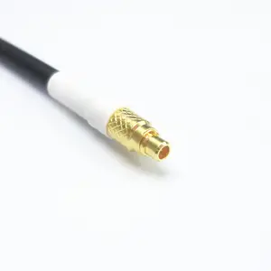 MMCX Male Right Angle to MMCX Male RF Cable Assembly RG316