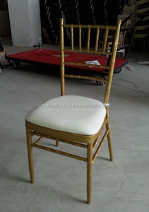 เก้าอี้ chiavari เหล็กทองสำหรับใช้ในโรงแรม - Product Image 3