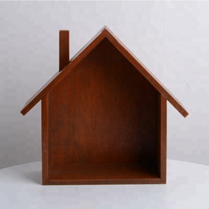 <span class=keywords><strong>Étagère</strong></span> murale en bois MDF, dispositif suspendu au mur en forme de <span class=keywords><strong>maison</strong></span>, offre spéciale - Product Image 3