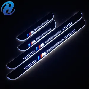 Car LED Door Pedal Light,Car LED Door Sill Light,Auto-Sensing Waterproof  Wireless Door Light for All Cars(2 Pieces)