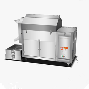 Máy Rang Đậu Phộng Quay Dạng Trống Thương Mại Chạy Điện/Máy Rang Hạt Óc Chó/Máy Rang Hạt - Product Image 1