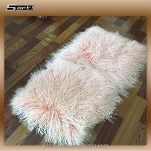 Piel de Oveja Mongola, Tela de Pelo Largo, Piel Genuina - Product Image 3