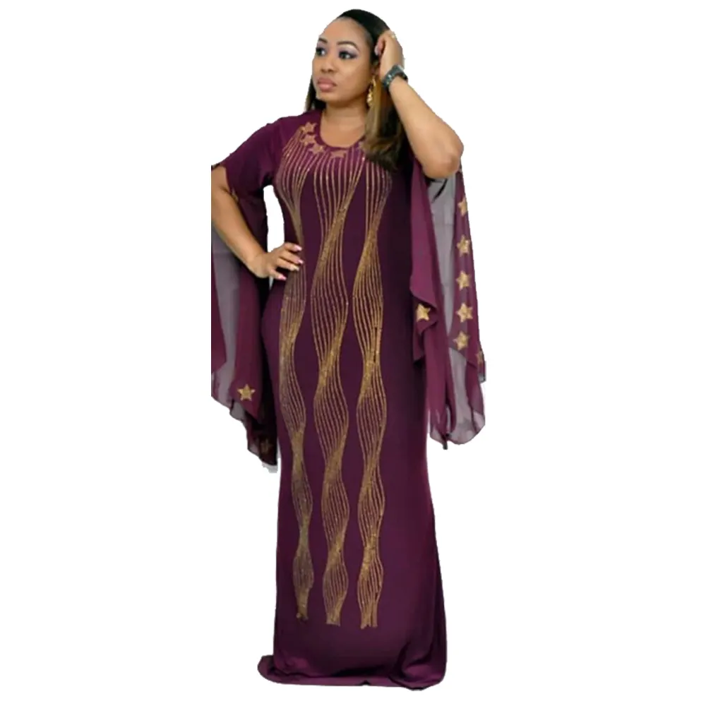 H & D 판매 Anarkali 정장 도매 Smocked 유행 아프리카 드레스 높은 품질